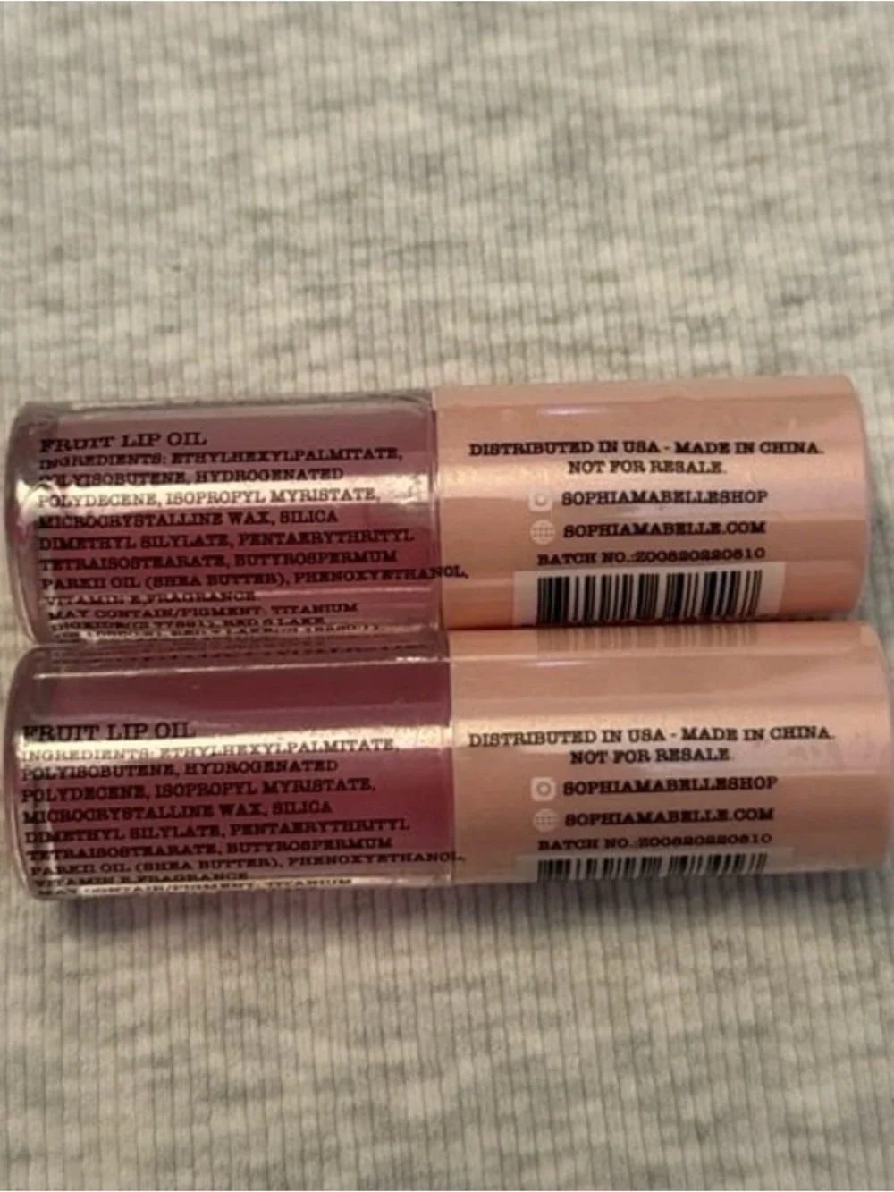 Sophia + Mabelle Watermelon Fruit Lip Oil Bundle